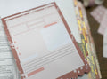 Christian Bible Journaling Tip in Notepad - Mauve