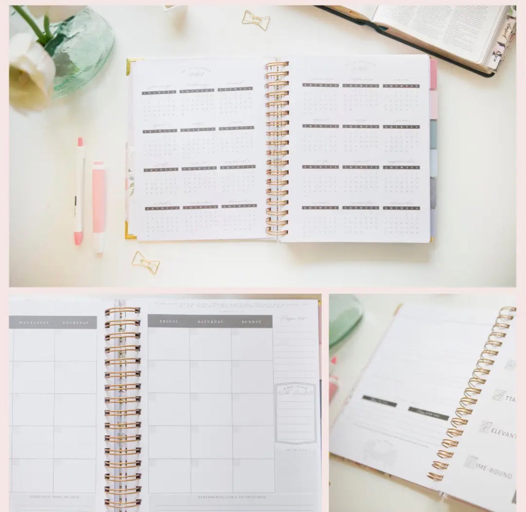 Christian Daily Undated Planner