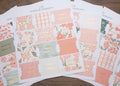 Bible Tabs | Books of the Bible Tabs | Bible Tabs with Adhesive | Floral Bible Tabs | Christian gifts for Women | Bible Journaling