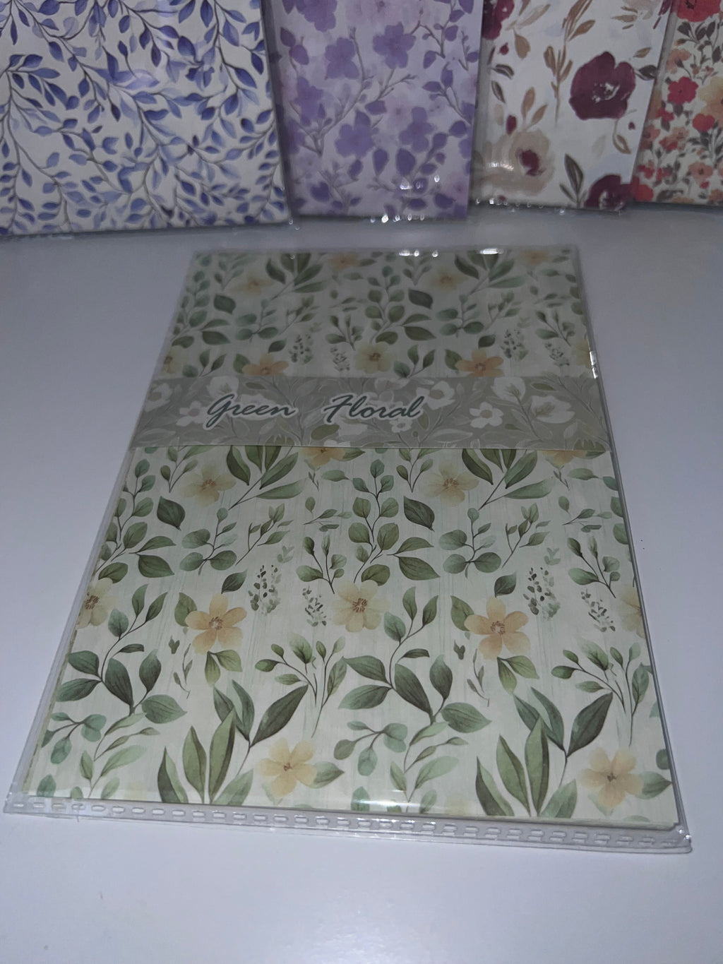 Floral Tip In note sheets