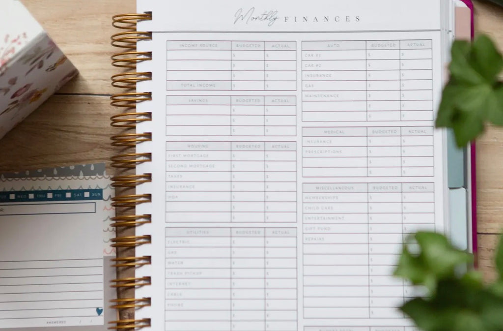 Christian Daily Undated Planner