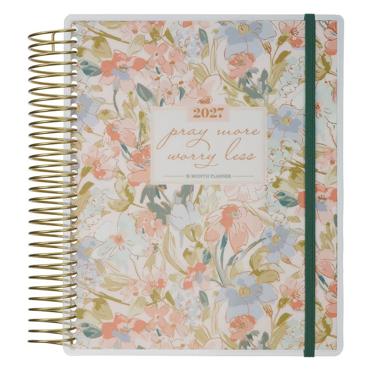 2027 Wire 18-Month Planner Pray More Worry Less