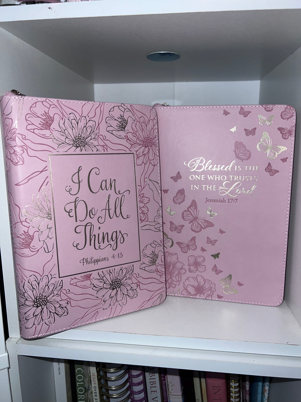 Zipper Inspirational notebook