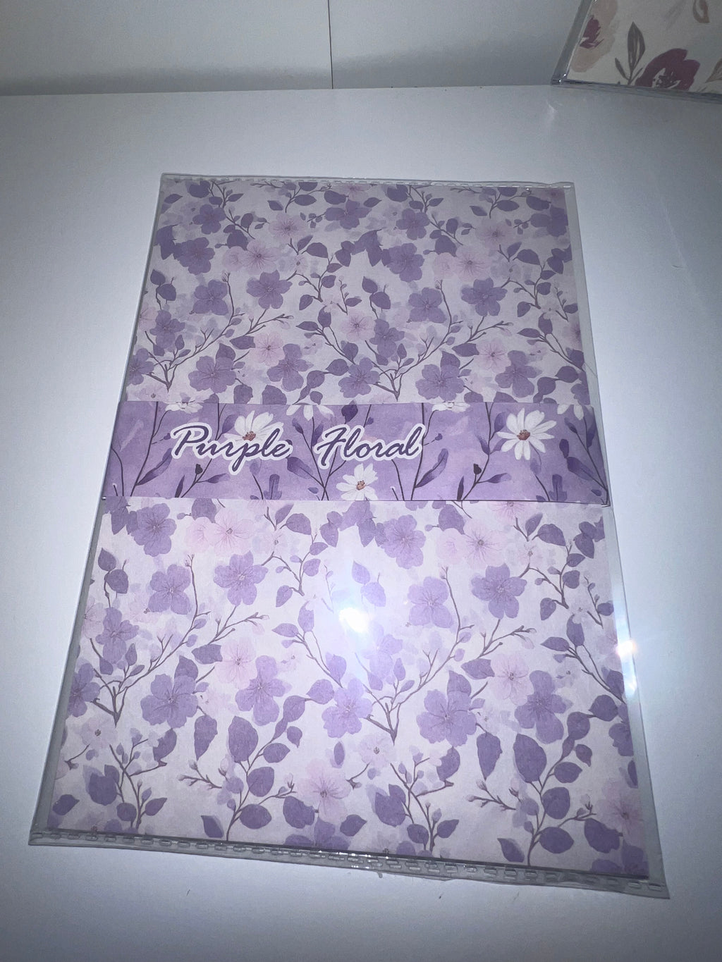 Floral Tip In note sheets