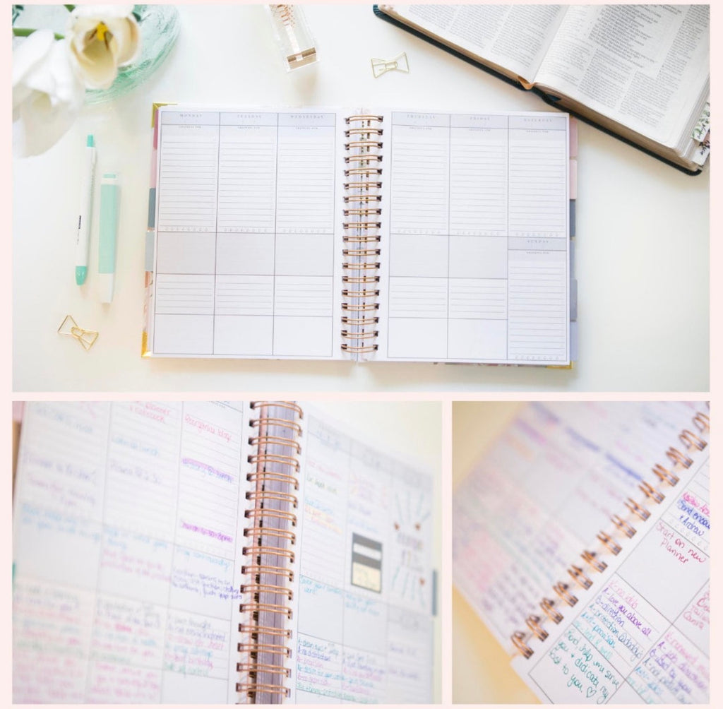 Christian Daily Undated Planner