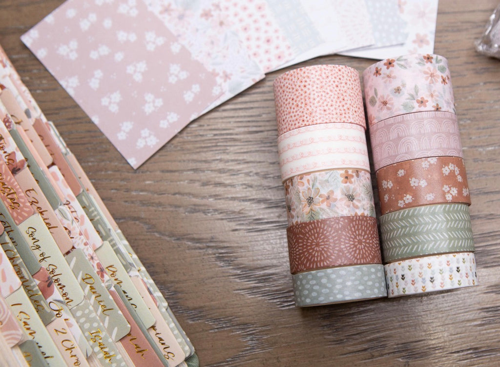 Cute Washi Tape Set | Bible Journaling Washi Tape | Washi Tape for bible study | Christian Washi Tape | Faith Washi Tape