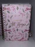 Inspirational Scripture Notebook (I can do all things)