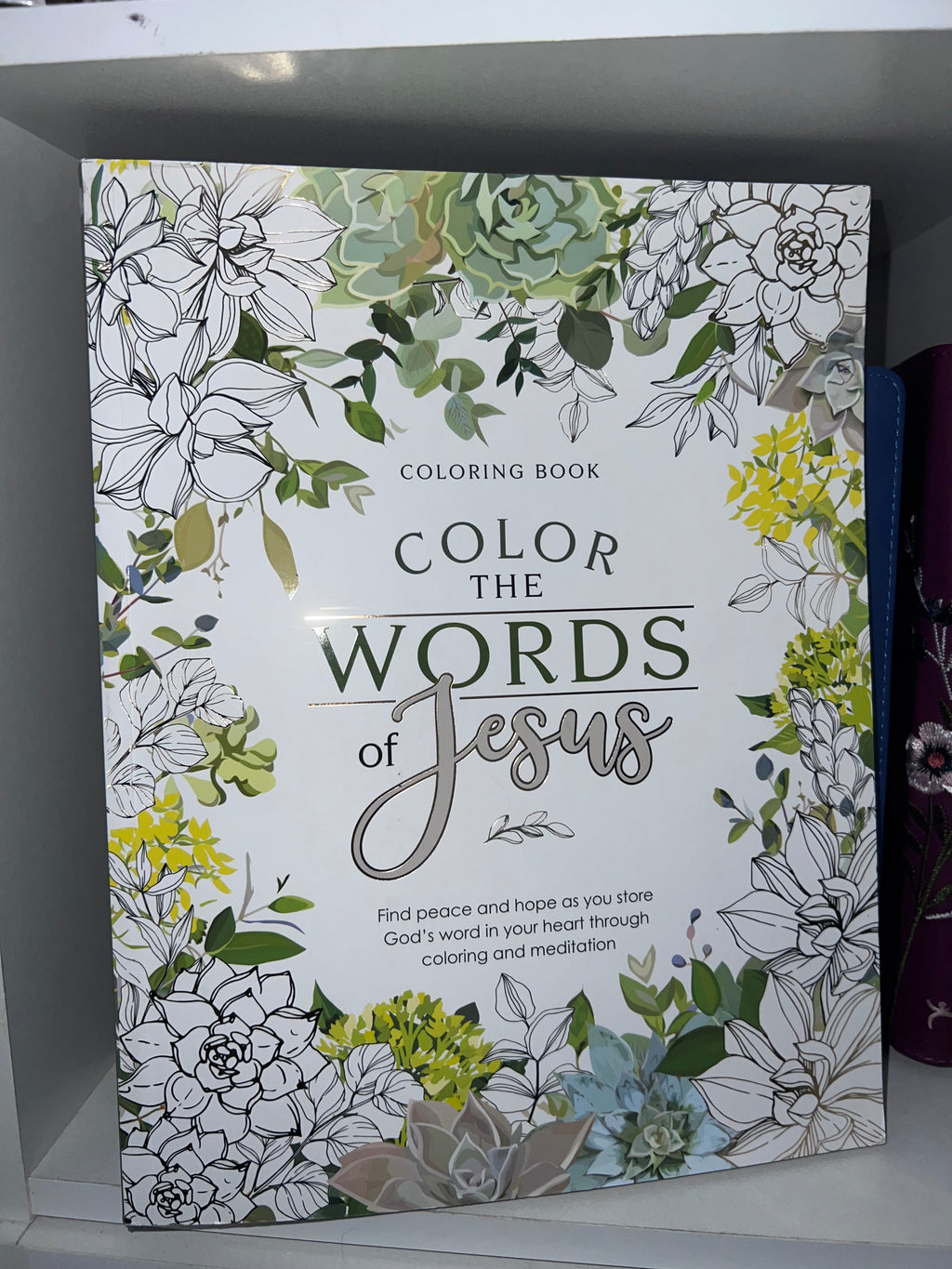 Color the words of Jesus