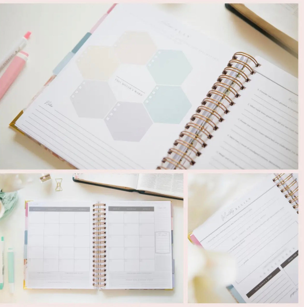 Christian Daily Undated Planner