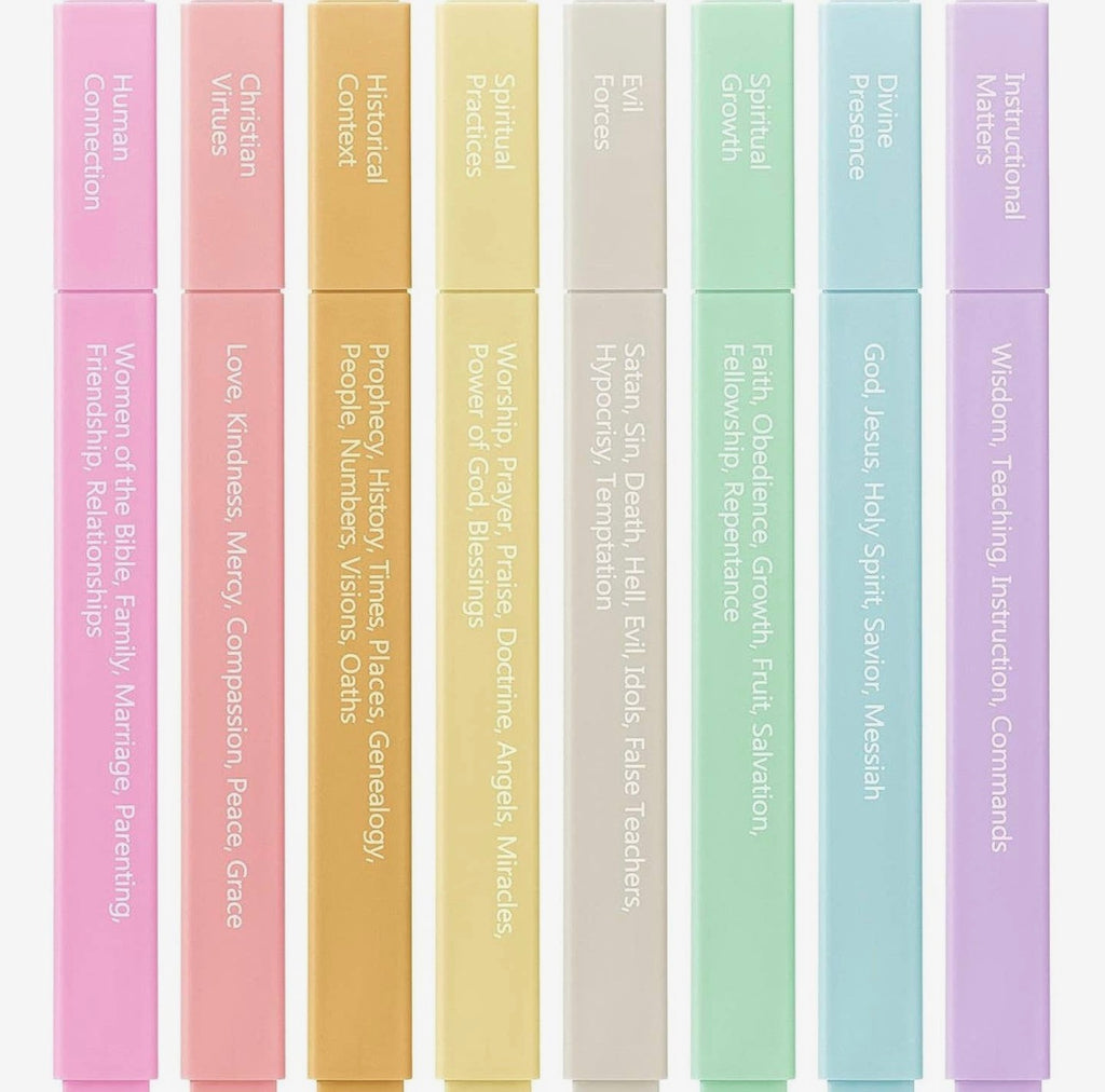 Bible high lighters