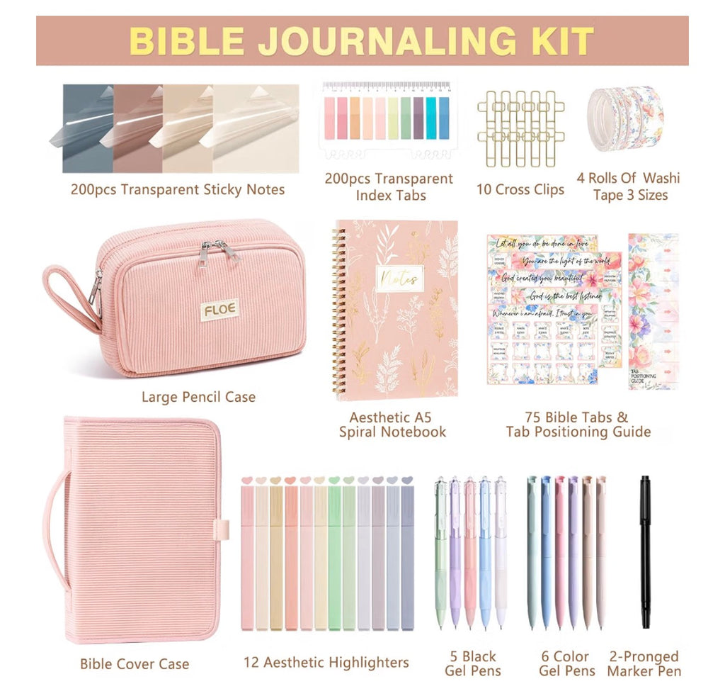 Pink Floe Bible Journaling kit