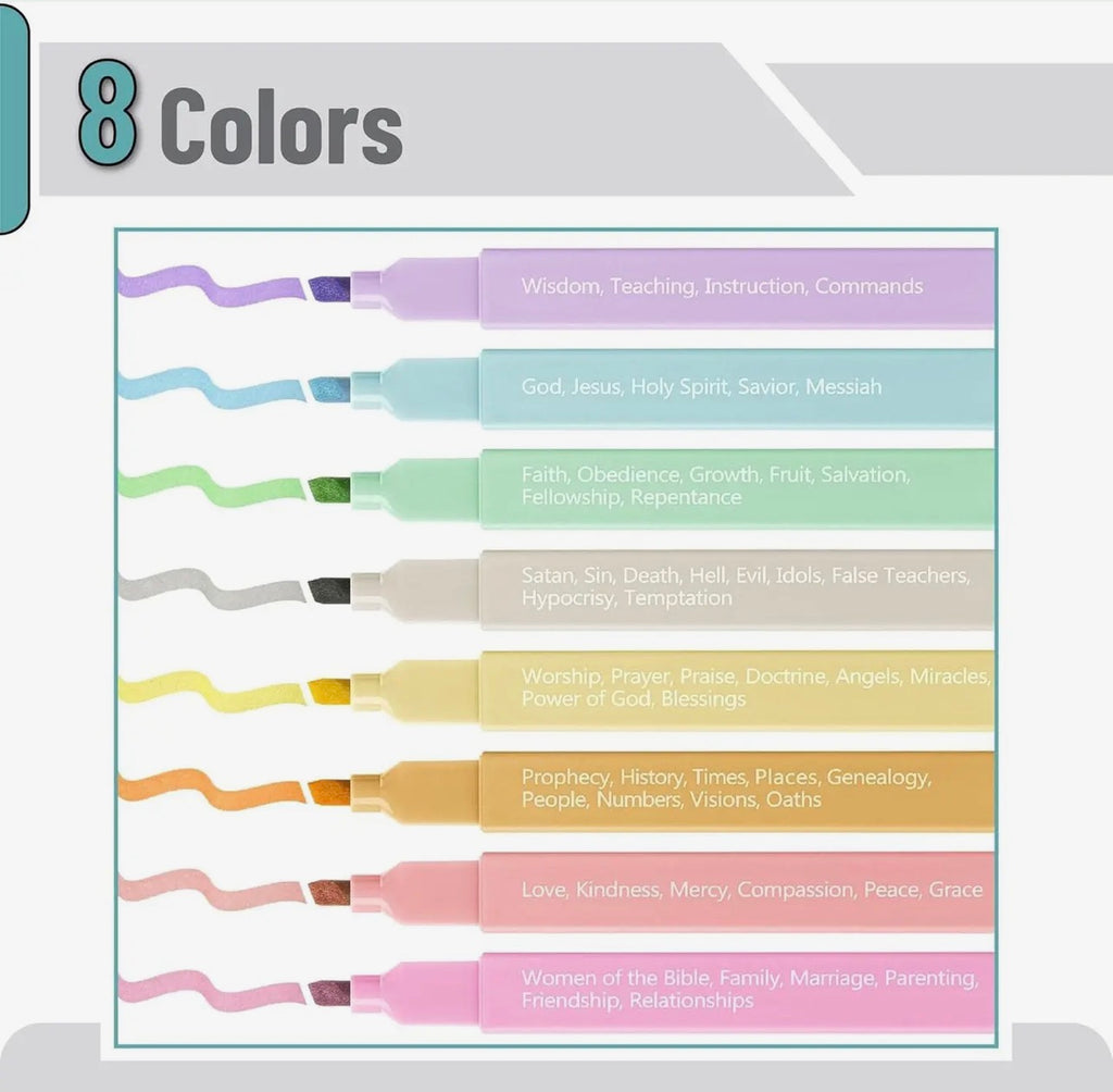 Bible high lighters