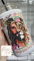 32 oz Lion of Judah koozie