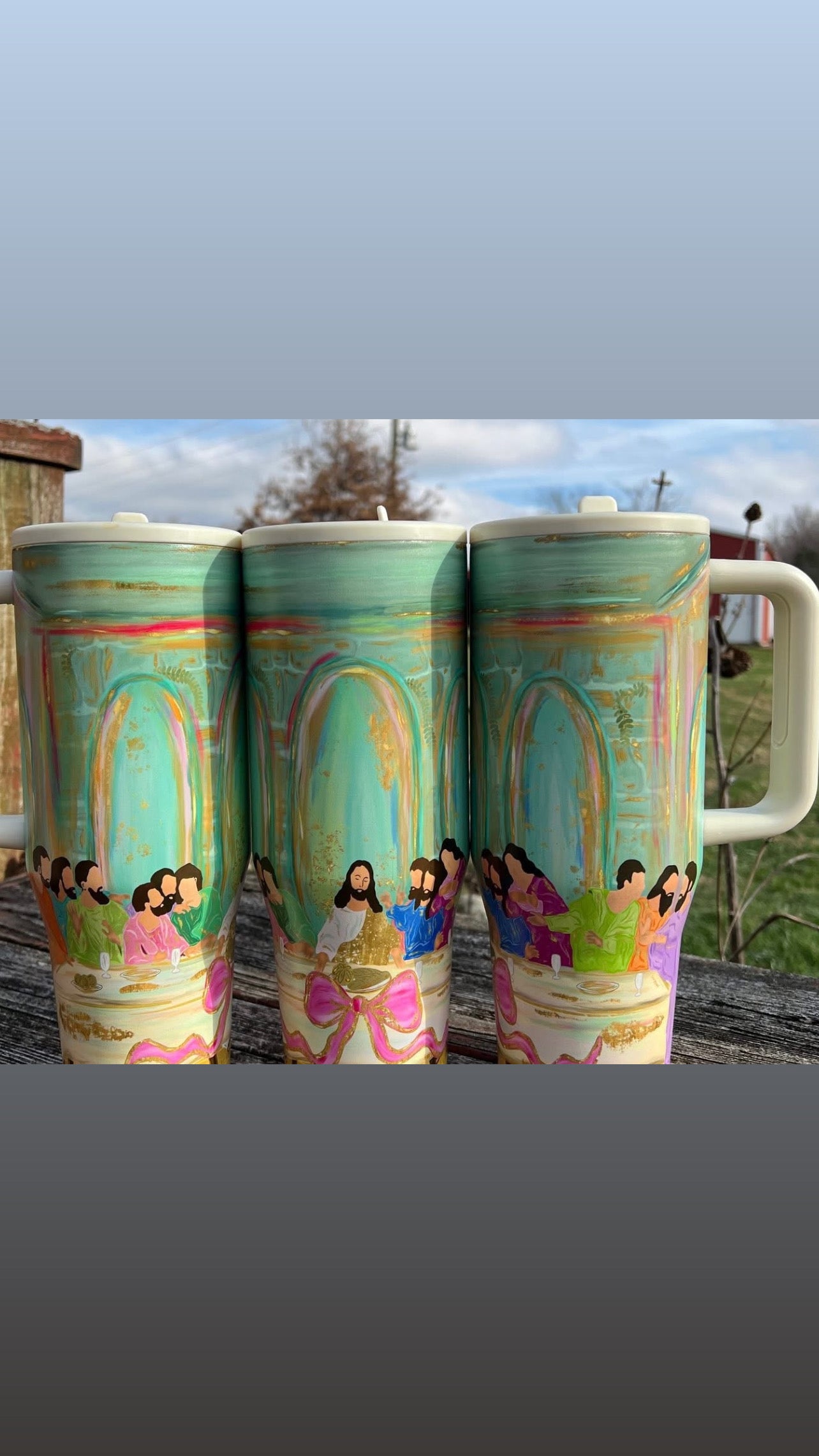 30 oz Last Supper Tumbler