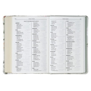 KJV Compact Holy Bible Floral cover