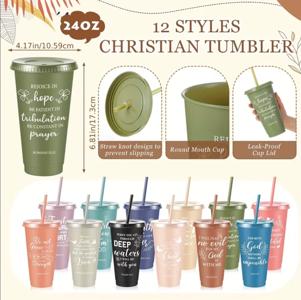 Random color 4 piece set Plastic Cup, pen, keychain and notebook