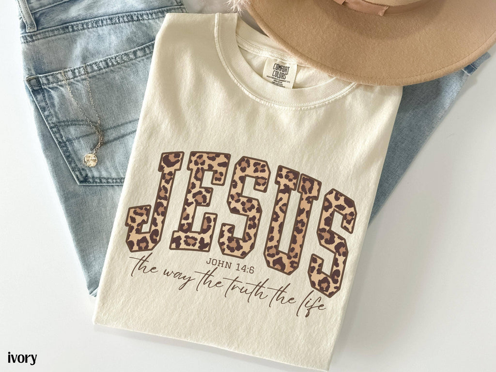 Christian Jesus Comfort Colors Shirt, Bible Verse Sweatshirt