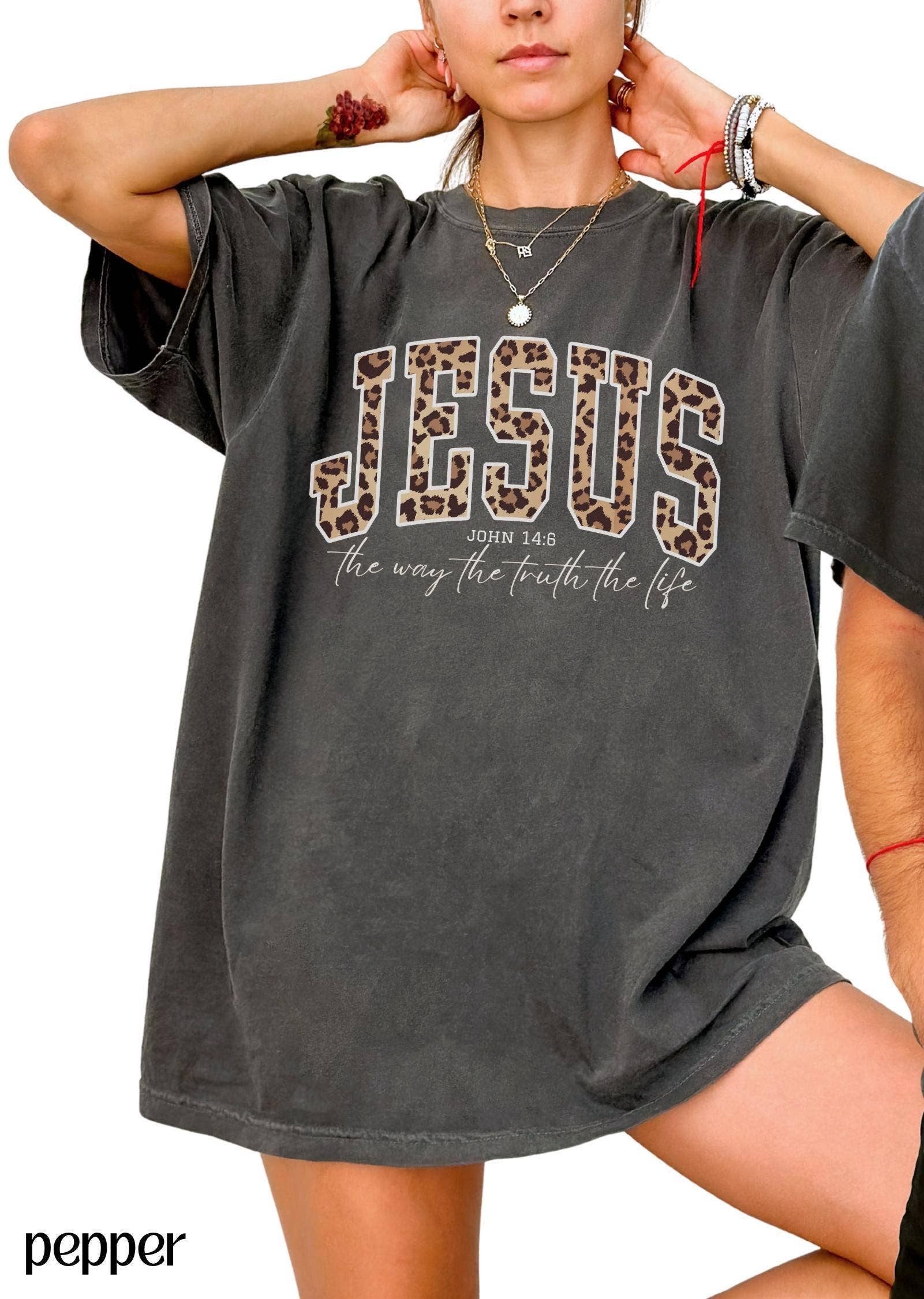 Christian Jesus Comfort Colors Shirt, Bible Verse Sweatshirt